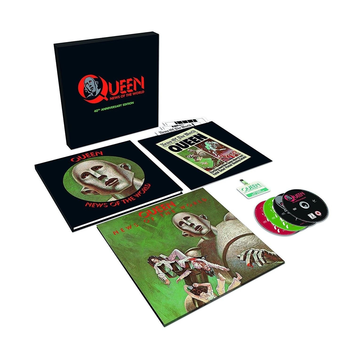QUEEN - NEWS OF THE WORLD (40TH ANNIVERSARY) (LP+3 CD+DVD ...