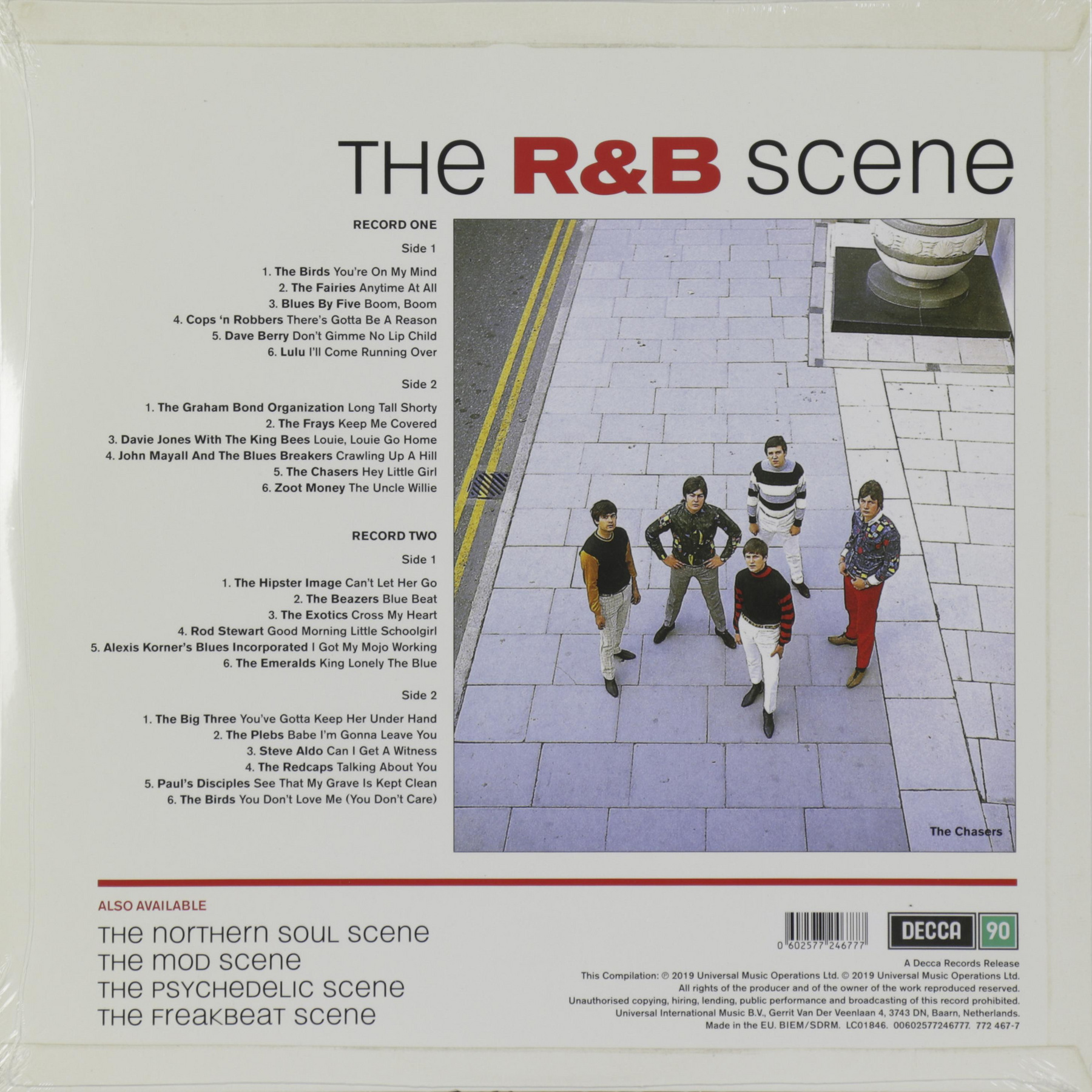 VARIOUS ARTISTS - THE R&B SCENE (2 LP), купить виниловую пластинку ...