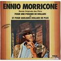 Винтажная виниловая пластинка POUR UNE POIGNEE DE DOLLARS ET ET POUR QUELQUES DOLLARS DE PLUS (BANDE ORIGINALE DES FILMS) (ENNIO MORRICONE)