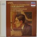 Винтажная виниловая пластинка RAVEL - L'ENFANT ET LES SORTILEGES, L'HEURE ESPAGNOLE (ORCHESTRE DE LA SUISSE ROMANDE)