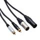 Кабель межблочный 2XLR-2RCA Bespeco EAY2X2R300R 3 m