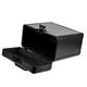 Кейс для виниловых пластинок Audiocore ALP20 12" х 25 шт. Black aluminum (уценённый товар)