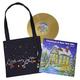 Виниловая пластинка CHRISTMAS AND NEW YEAR HITS PROMO (GOLD) с сумкой-шопером для виниловых пластинок в подарок