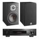 Стереоусилитель Digis Audio MK-285 Black + DALI Oberon 3 Black Ash