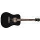 Акустическая гитара Fender CD-60 Dread V3 DS Black