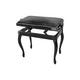 Банкетка для пианино Hidrau BG200 Gloss Black/Velvet Black