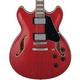 Полуакустическая гитара Ibanez AS73-TCD Transparent Cherry Red