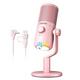 USB-микрофон Maono DM30 Pink