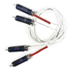 Кабель межблочный аналоговый RCA Mundorf M-Connect SGW305W (WBT 0110 R/W)