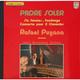 Винтажная виниловая пластинка PADRE SOLER - SIX SONATES, FANDANGO, CONCERTO POUR 2 CLAVECINS (RAFAEL PUYANA)