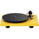 Виниловый проигрыватель Pro-Ject Debut EVO 2 Satin Golden Yellow (Pick it MM EVO)