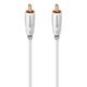Кабель для сабвуфера AudioQuest Greyhound White PVC 3 m