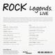 Виниловая пластинка ROCK LEGENDS. LIVE (VARIOUS ARTISTS, LIMITED, 180 GR) (уцененный товар)