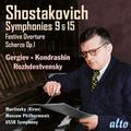 SHOSTAKOVICH: SYMPHONIES NOS.9 & 15 (VALERY GERGIEV)